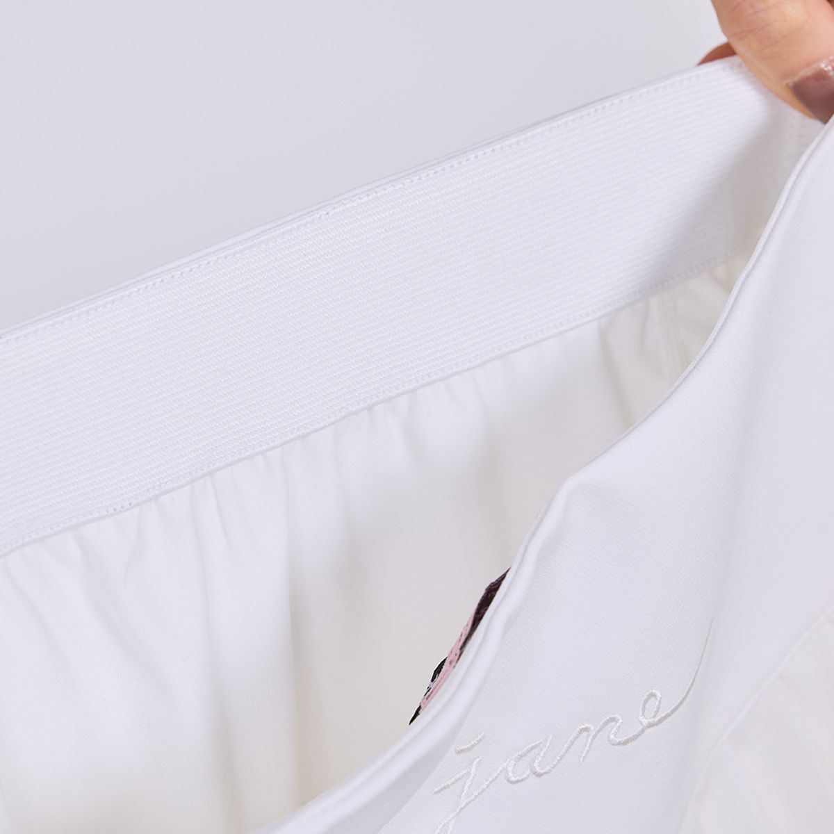 제이제인(J.JANE) 심플 플리츠 스커트 (White)