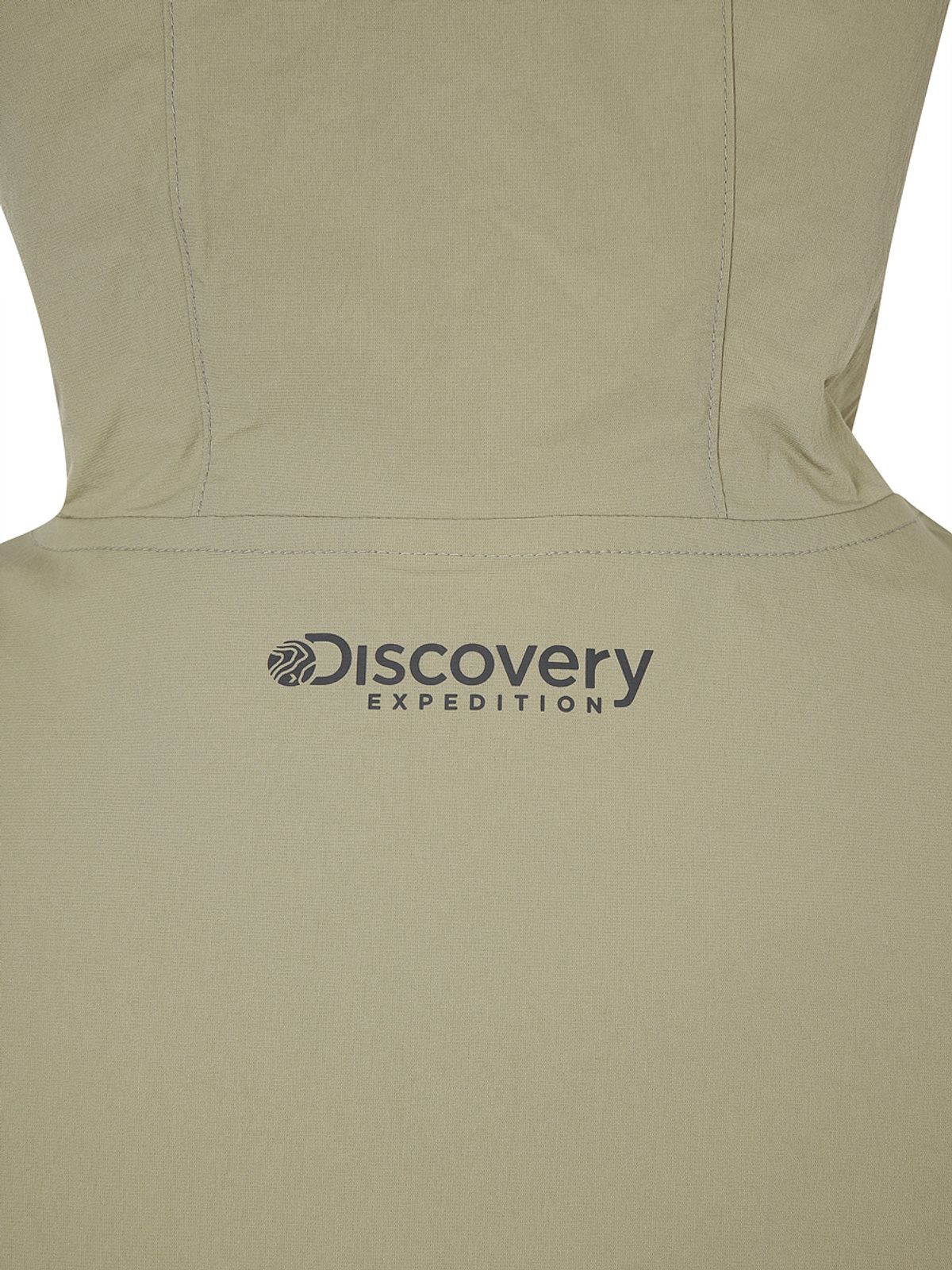 디스커버리 익스페디션(DISCOVERY EXPEDITION) 프레시벤트 폴튼 트레이닝 반팔 아노락 (BEIGE)