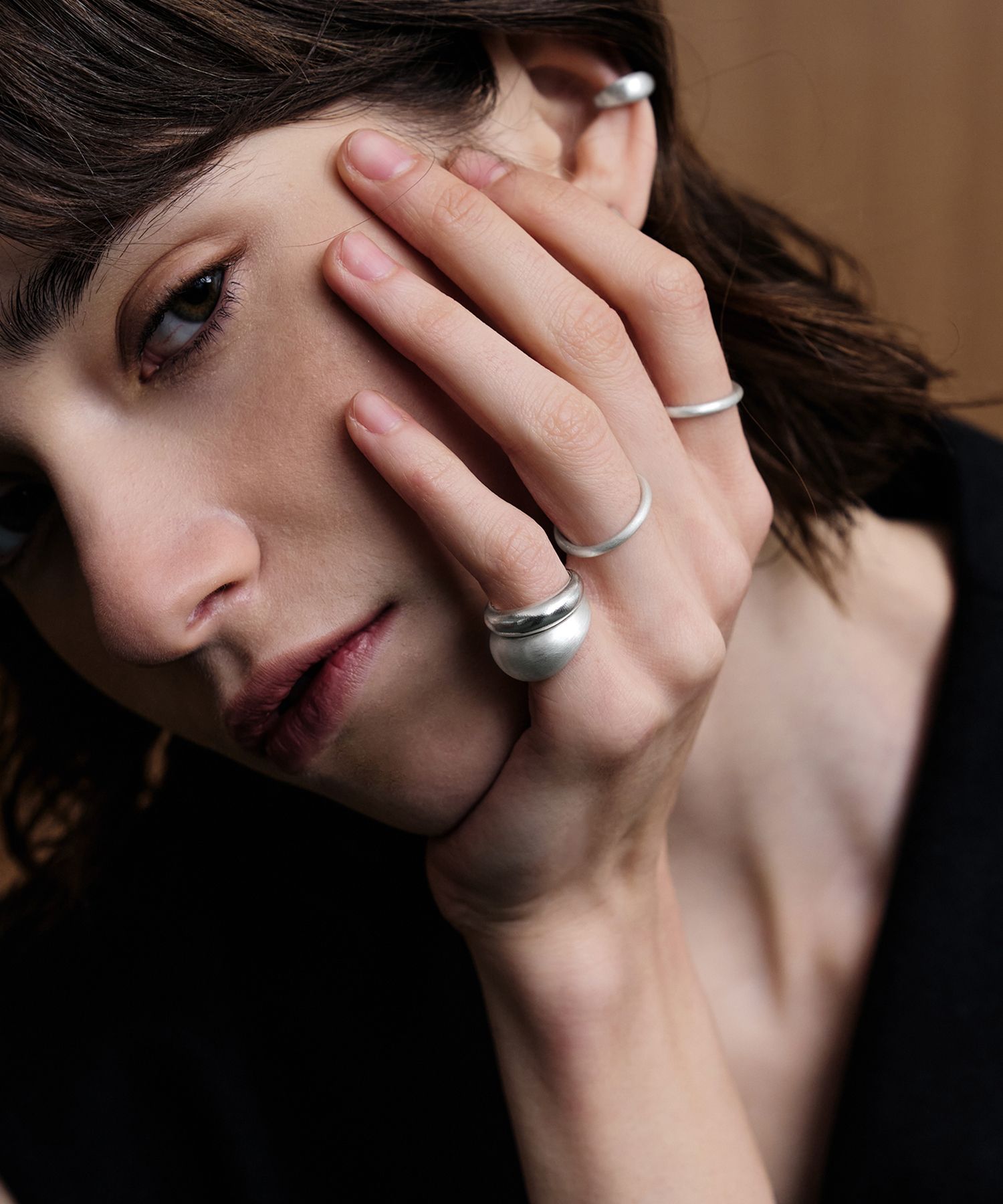 ★TOU★ NP008 Hidden Shine Matte Pinky Ring MUSINSA公式 | TOU NP008 Hidden Shine Matte Pinky Ring