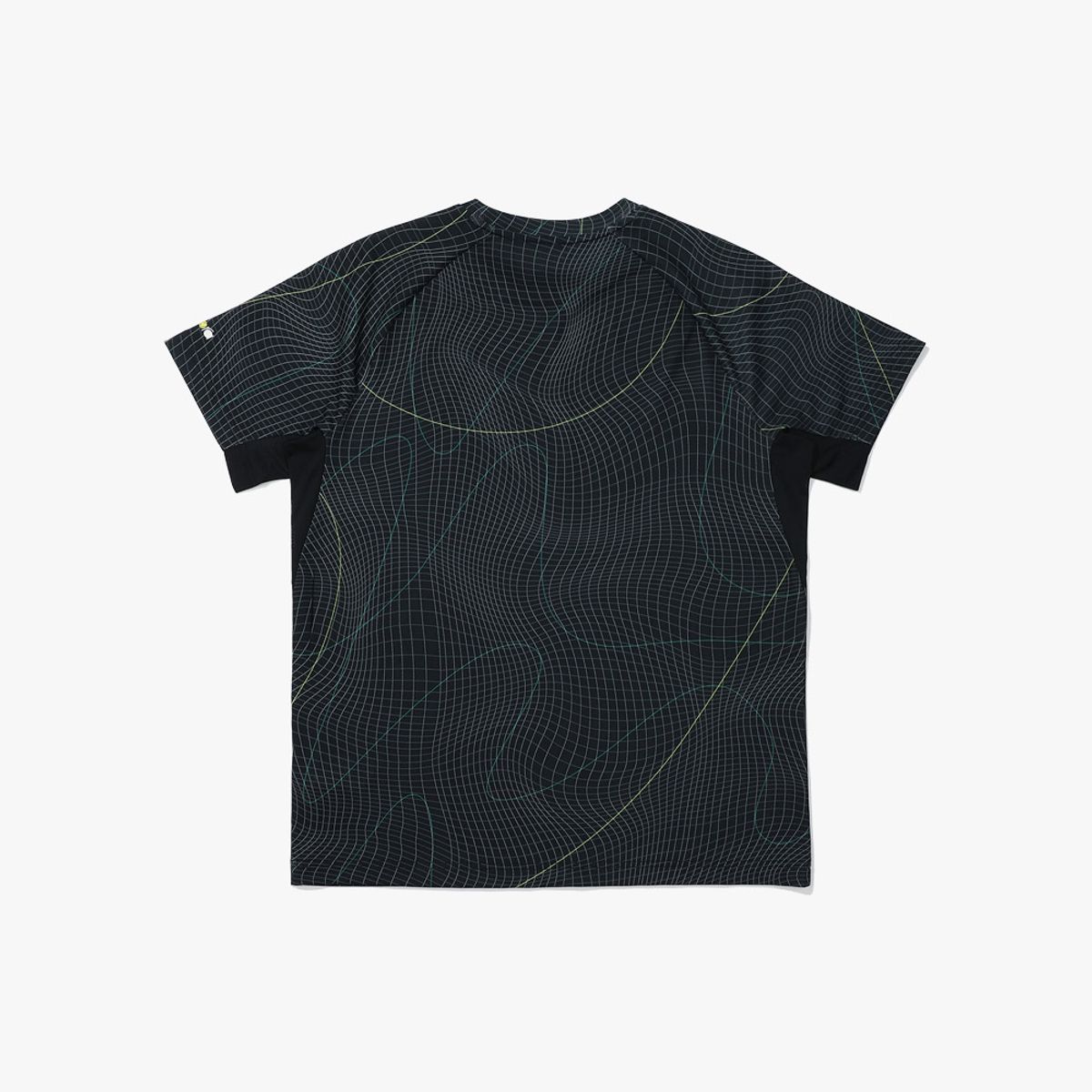 디아도라(diadora) 테니스 퍼포먼스 컨투어 반팔 티셔츠 PTN BLACK