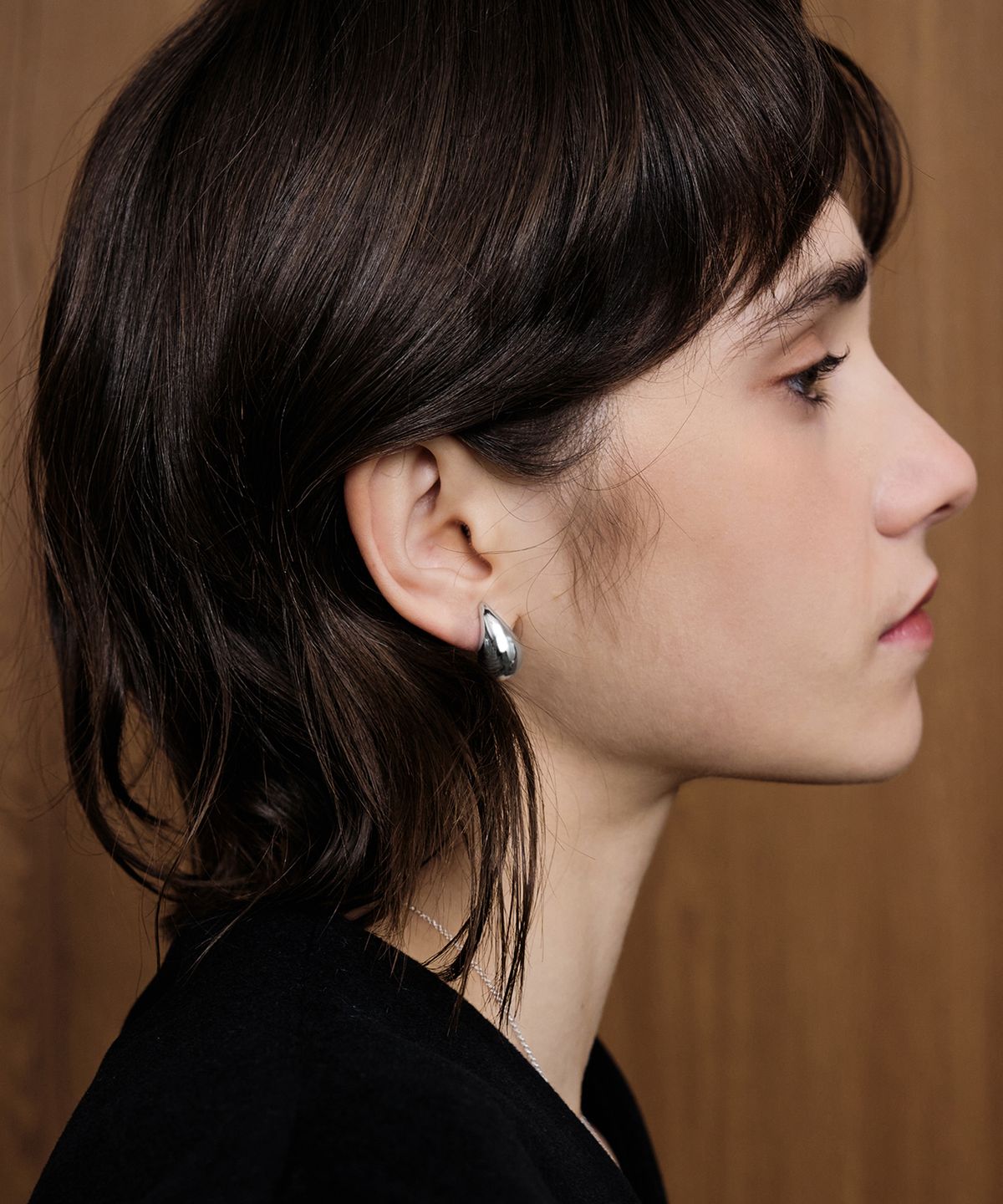 티오유(TOU) NP020 Metal Volume Earrings
