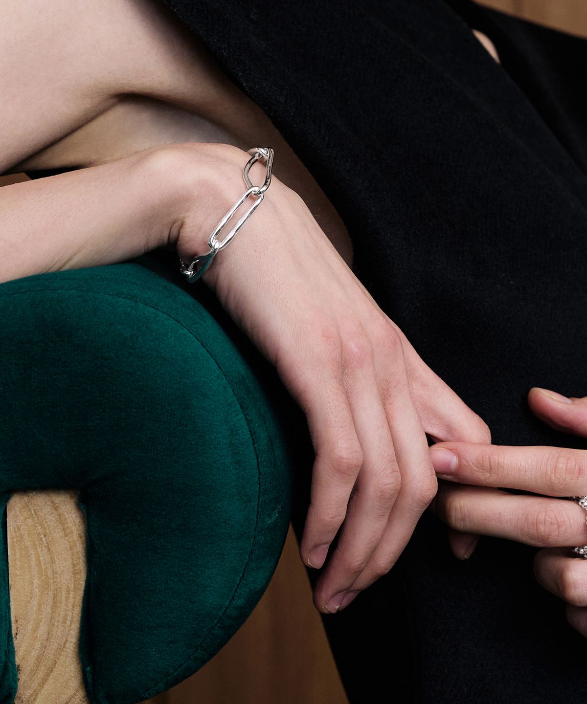 티오유(TOU) NP021 Freeform Chain Bracelet