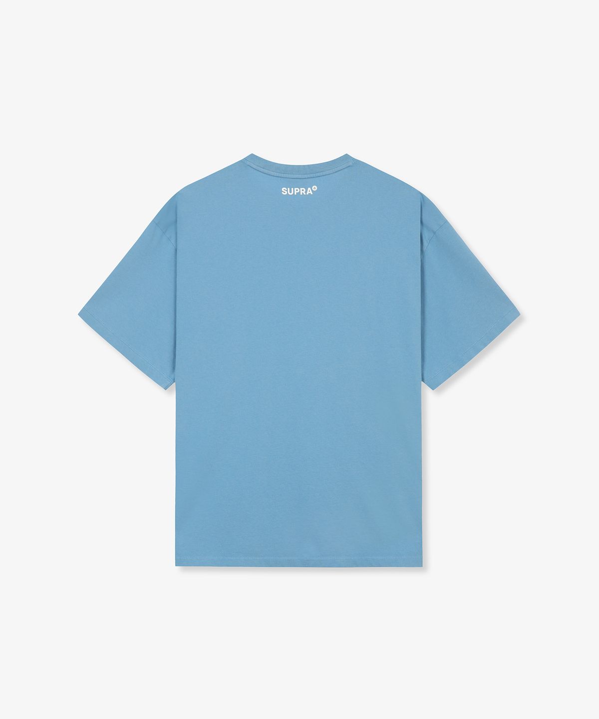 수프라(SUPRA) 가먼트 다잉 그래픽 반팔 티셔츠(BLUE)