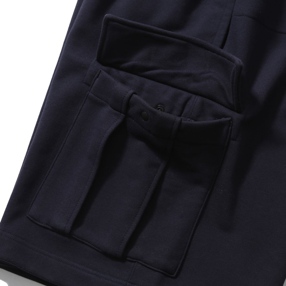 모이프(MOIF) [SS25] OVER MIL SWEAT SHORTS / NAVY