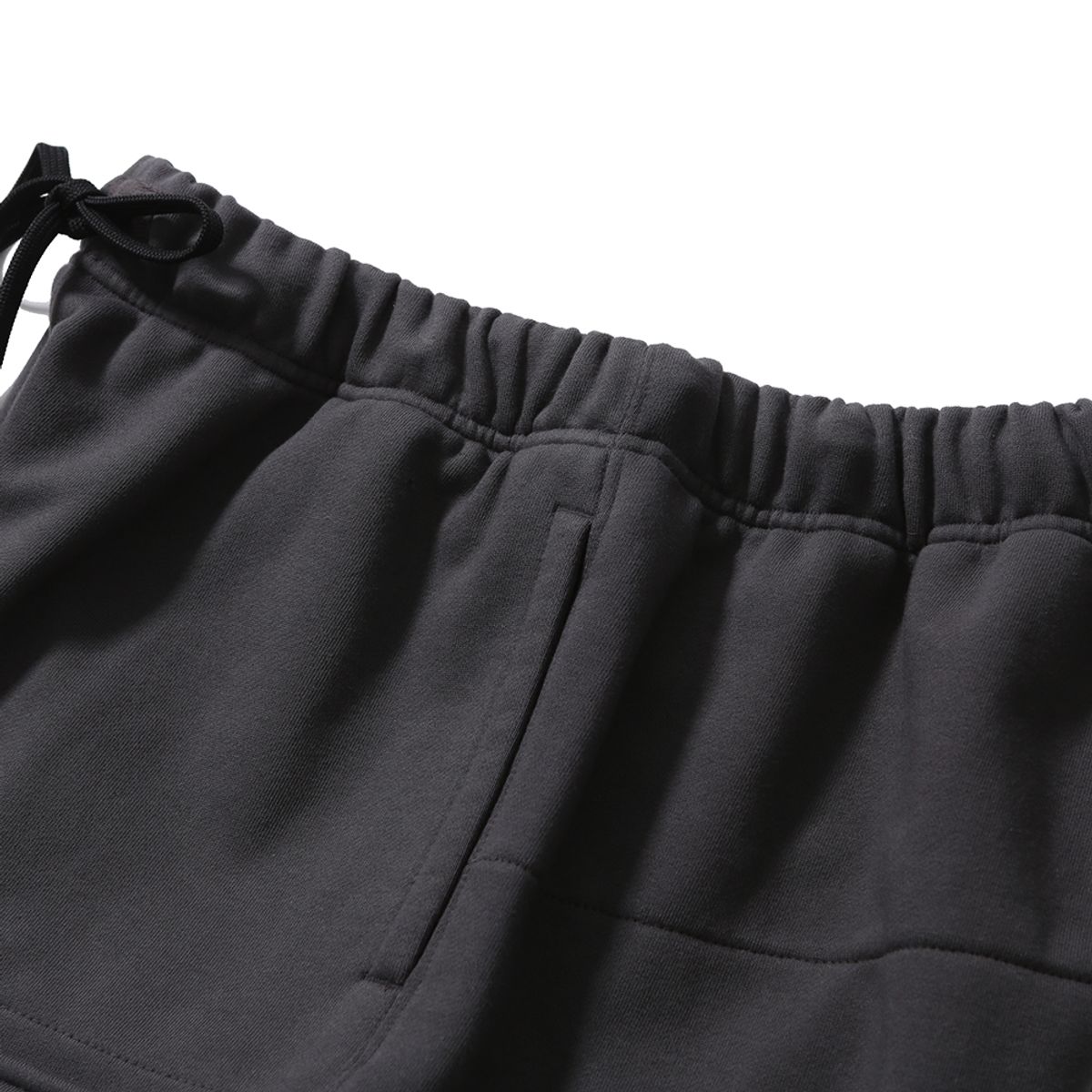 모이프(MOIF) [SS25] OVER MIL SWEAT SHORTS / CHARCOAL