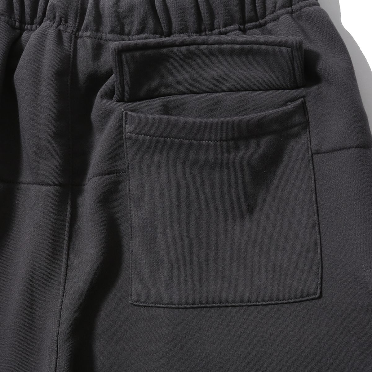 모이프(MOIF) [SS25] OVER MIL SWEAT SHORTS / CHARCOAL
