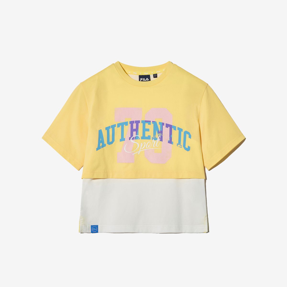 휠라 키즈(FILA KIDS) 여아 레이어드 티셔츠
