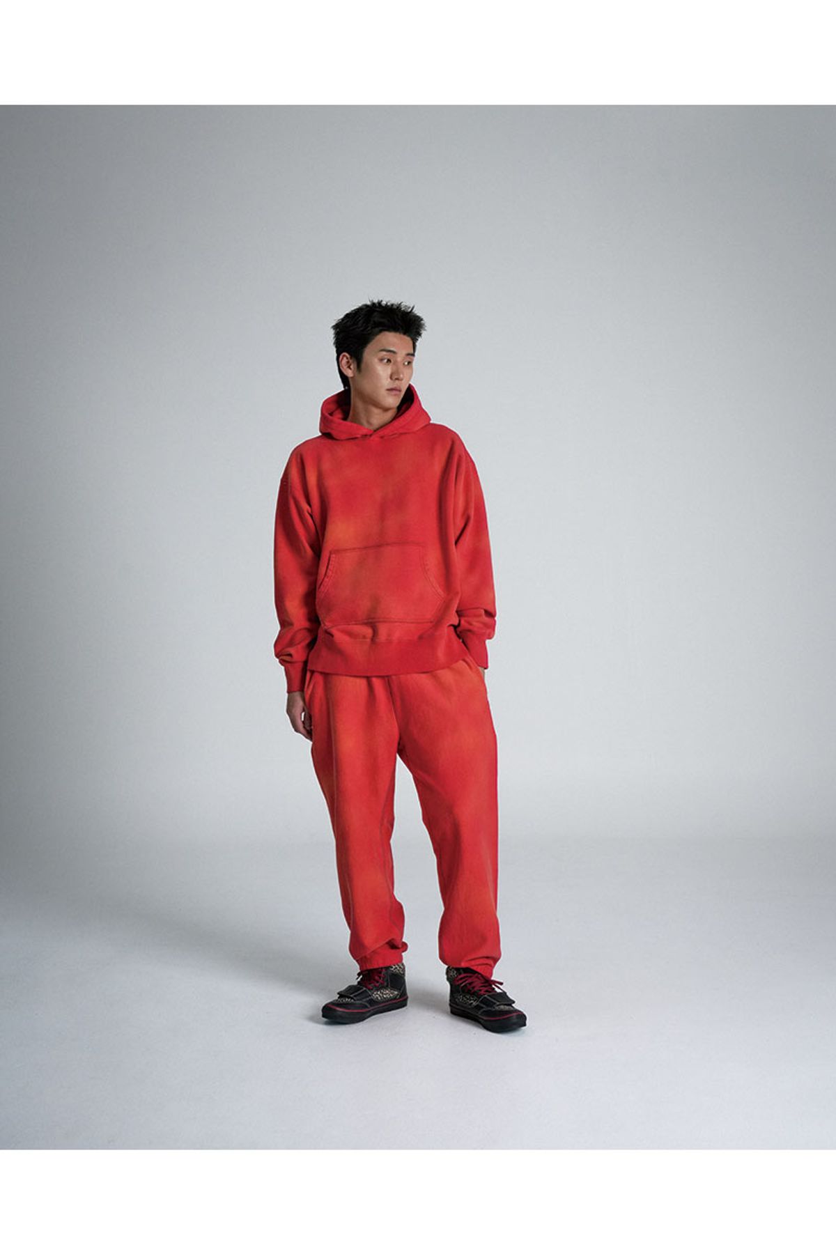 서지웨어(SURGE WEAR) 스탠다드 후디 - 레드