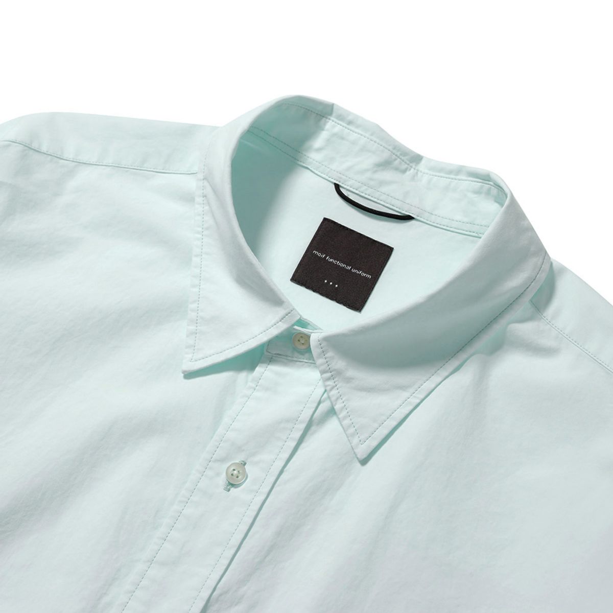 모이프(MOIF) [SS25] UNIFORM SHIRT / SEAFOAM GREEN