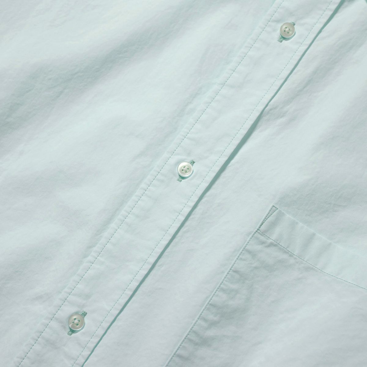 모이프(MOIF) [SS25] UNIFORM SHIRT / SEAFOAM GREEN