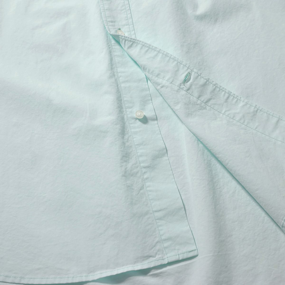 모이프(MOIF) [SS25] UNIFORM SHIRT / SEAFOAM GREEN