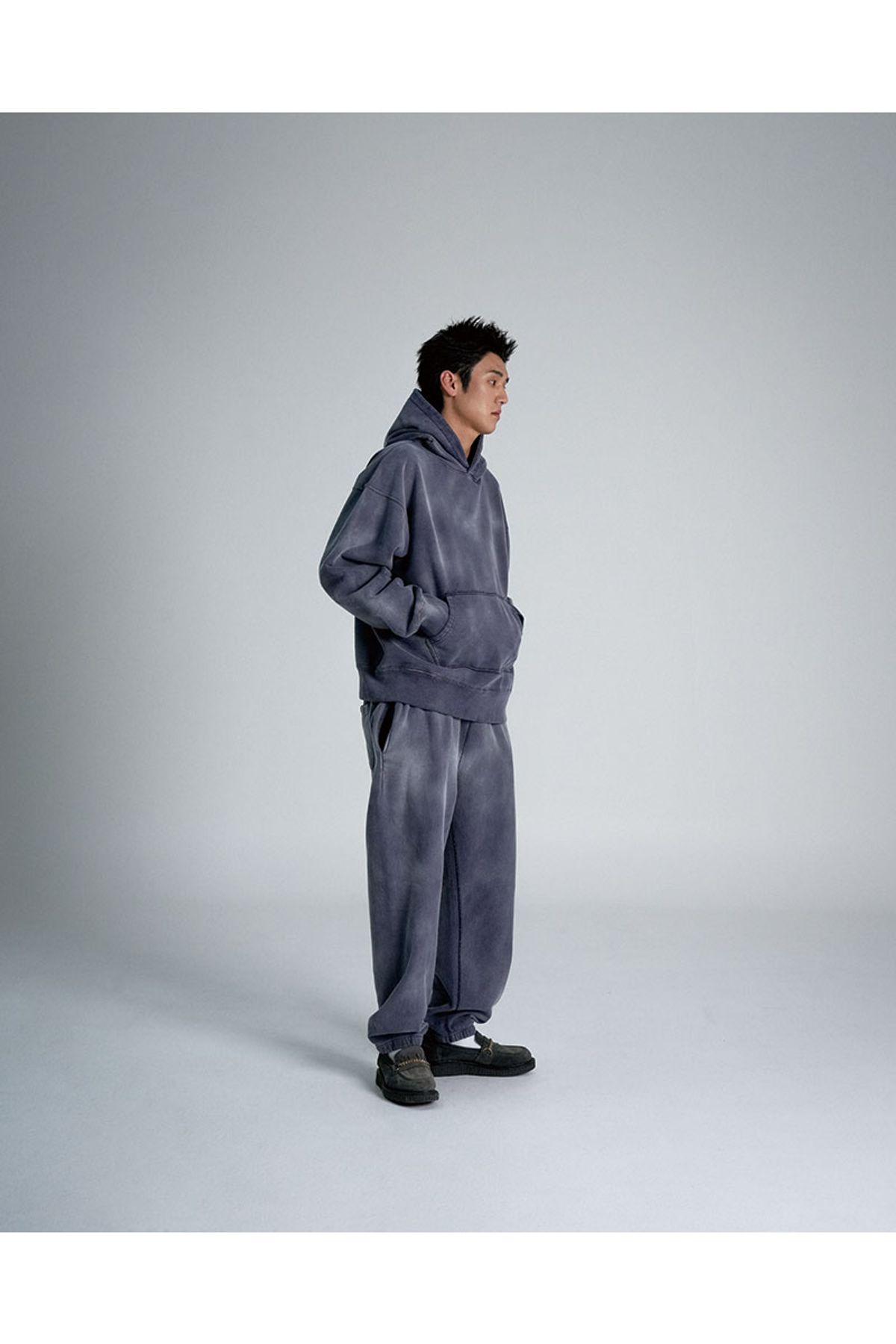 서지웨어(SURGE WEAR) 스탠다드 후디 - 네이비