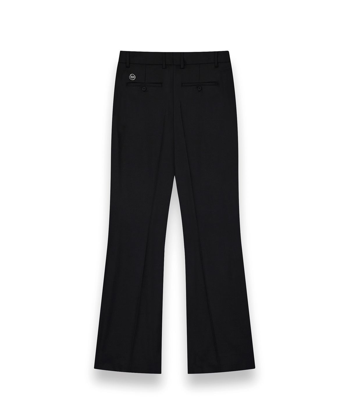 알포(R-4) R-0046 / LUX-WOOL BLEND ZIPPER BOOTCUT TROUSERS