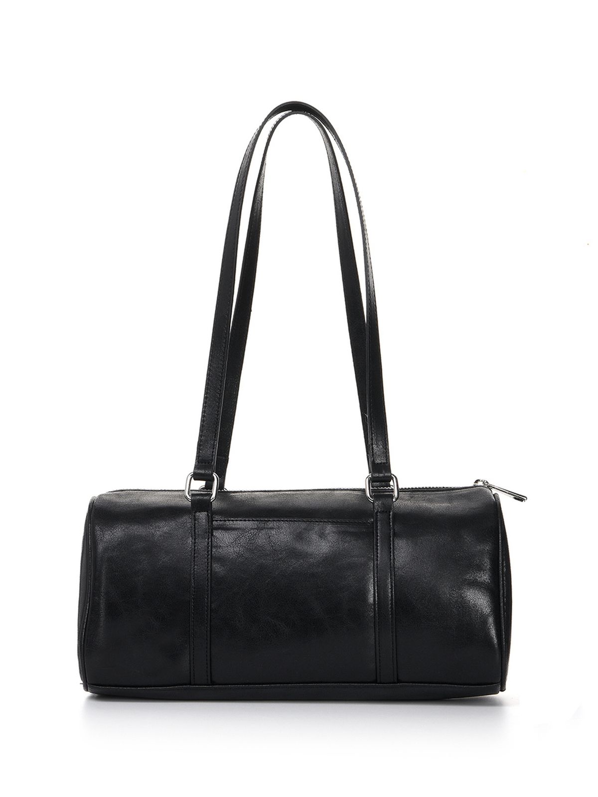 닉앤니콜(NICK&NICOLE) VINTAGE LEATHER CRYSTAL BOSTON BAG_BLACK