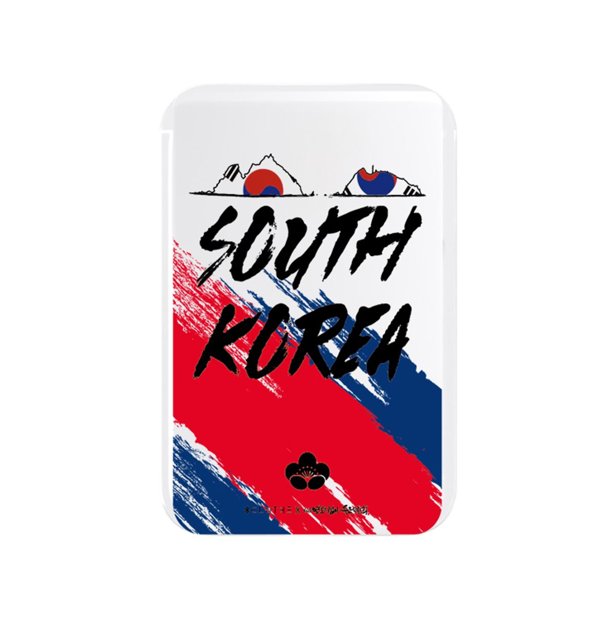 케이스픽스(CASEFIX) 대한국민 독도 투명 맥세이프 슬라이드 카드지갑
