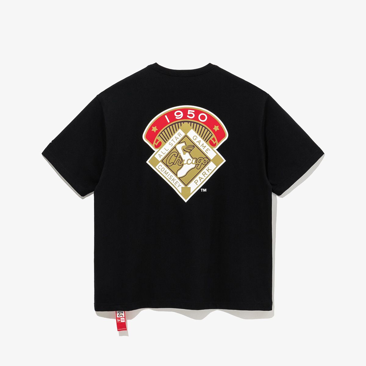 뉴에라(NEW ERA) MLB 쿠퍼스타운 시카고 화이트삭스 올스타게임 티셔츠 블랙 14679830