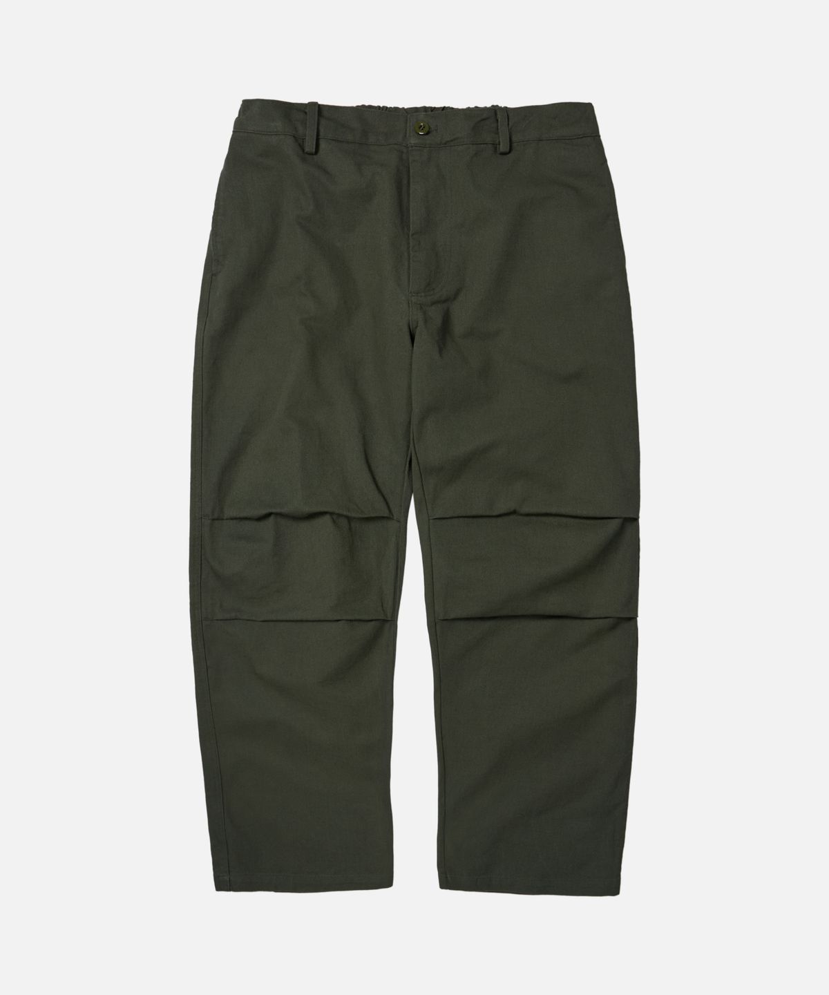 프리즘웍스(FRIZMWORKS) COTTON BANDING EASY PANTS _ OLIVE