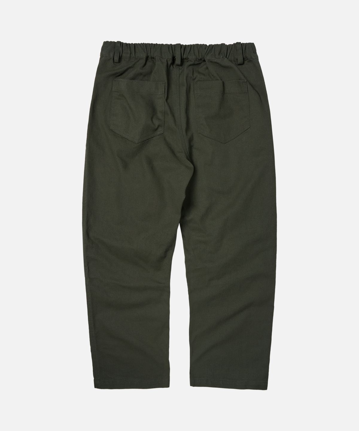 프리즘웍스(FRIZMWORKS) COTTON BANDING EASY PANTS _ OLIVE