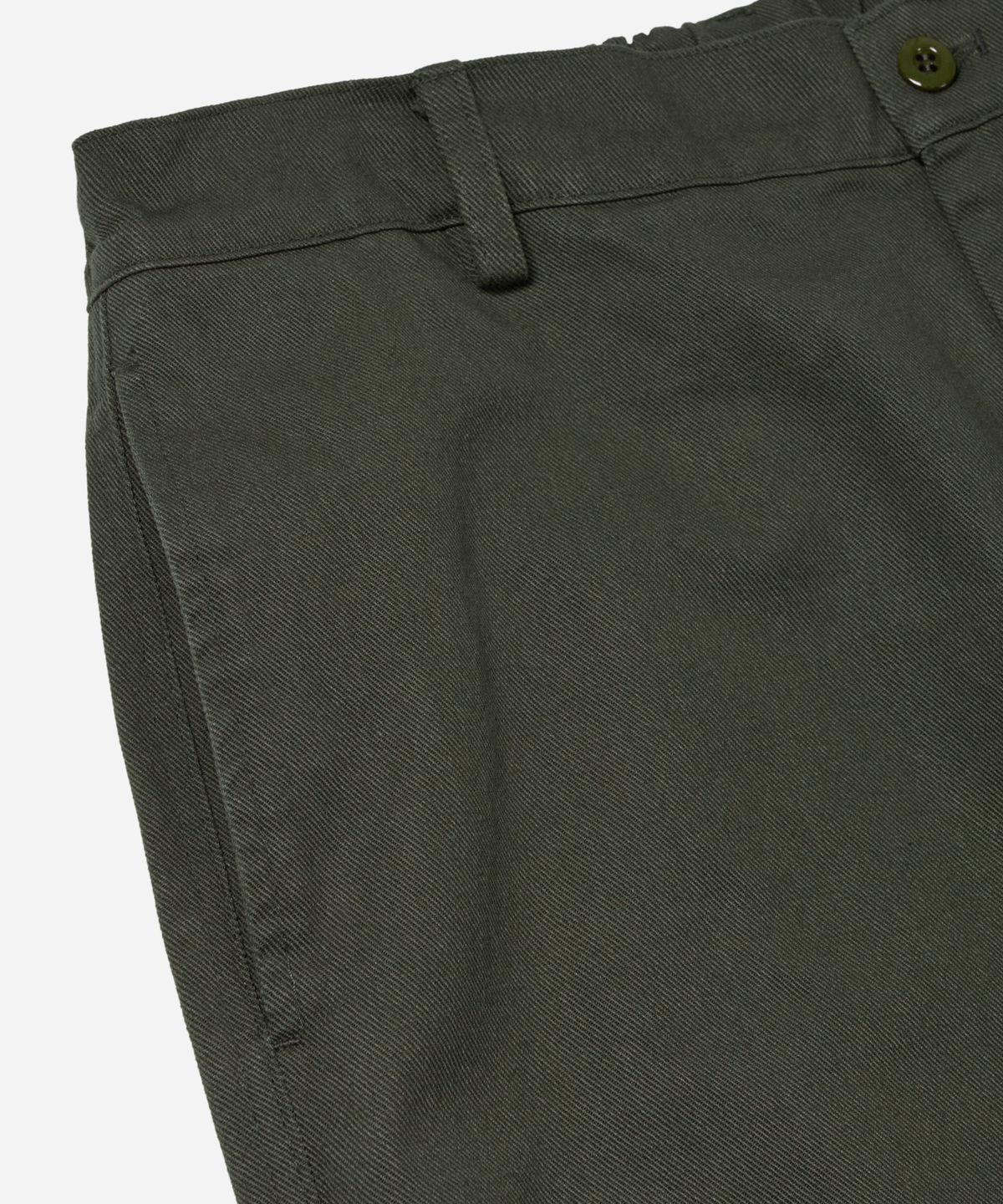 프리즘웍스(FRIZMWORKS) COTTON BANDING EASY PANTS _ OLIVE