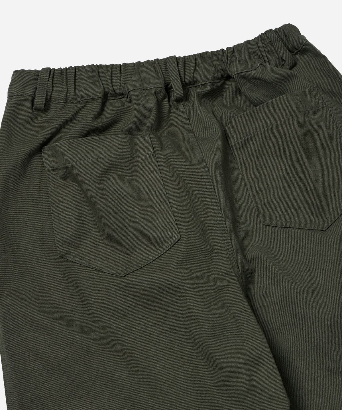 프리즘웍스(FRIZMWORKS) COTTON BANDING EASY PANTS _ OLIVE