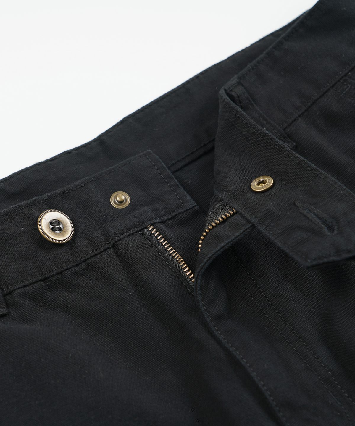 프리즘웍스(FRIZMWORKS) CANVAS FRENCH WORK PANTS _ BLACK