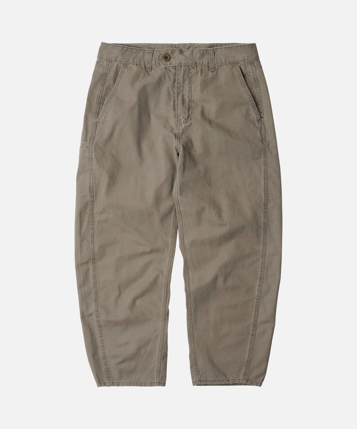 프리즘웍스(FRIZMWORKS) CANVAS FRENCH WORK PANTS _ MUD