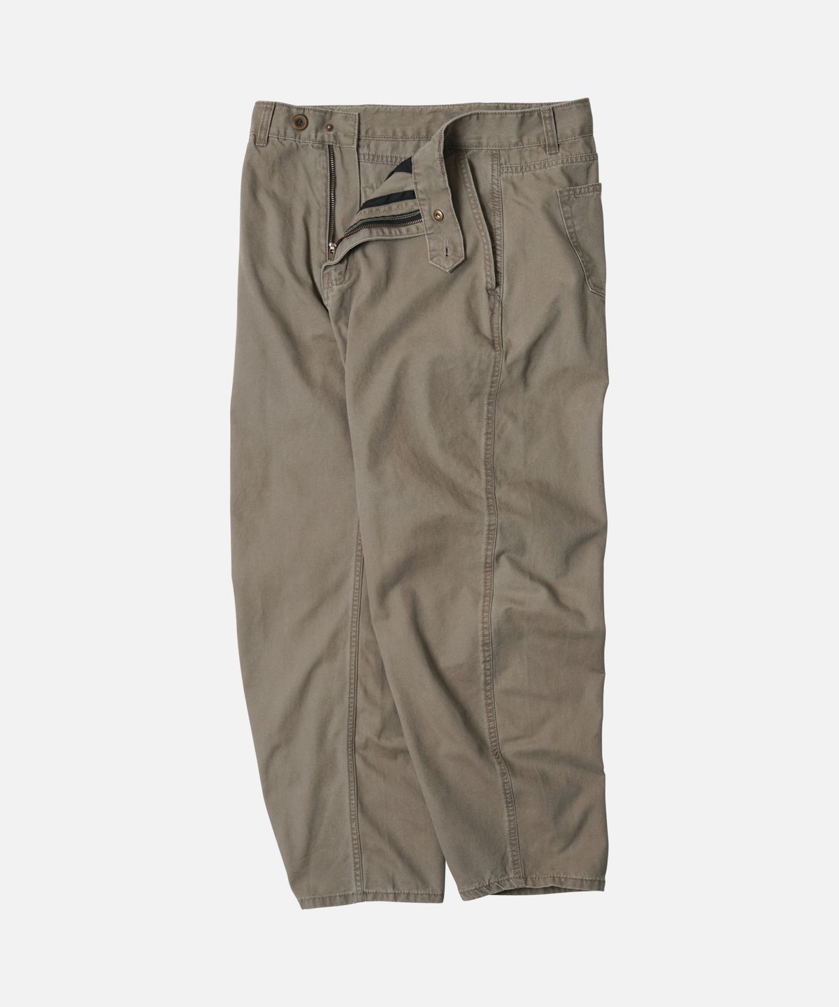 프리즘웍스(FRIZMWORKS) CANVAS FRENCH WORK PANTS _ MUD