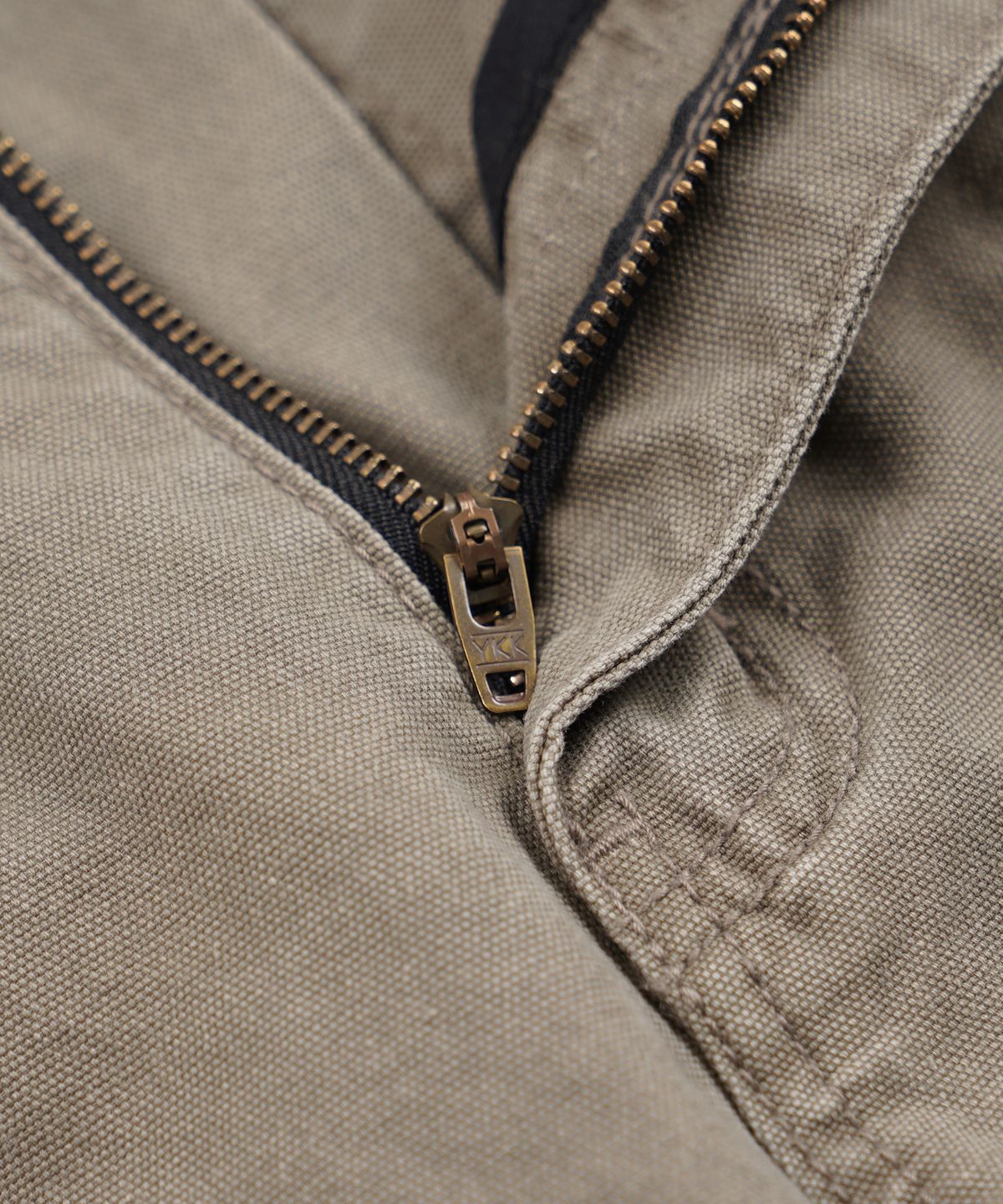 프리즘웍스(FRIZMWORKS) CANVAS FRENCH WORK PANTS _ MUD