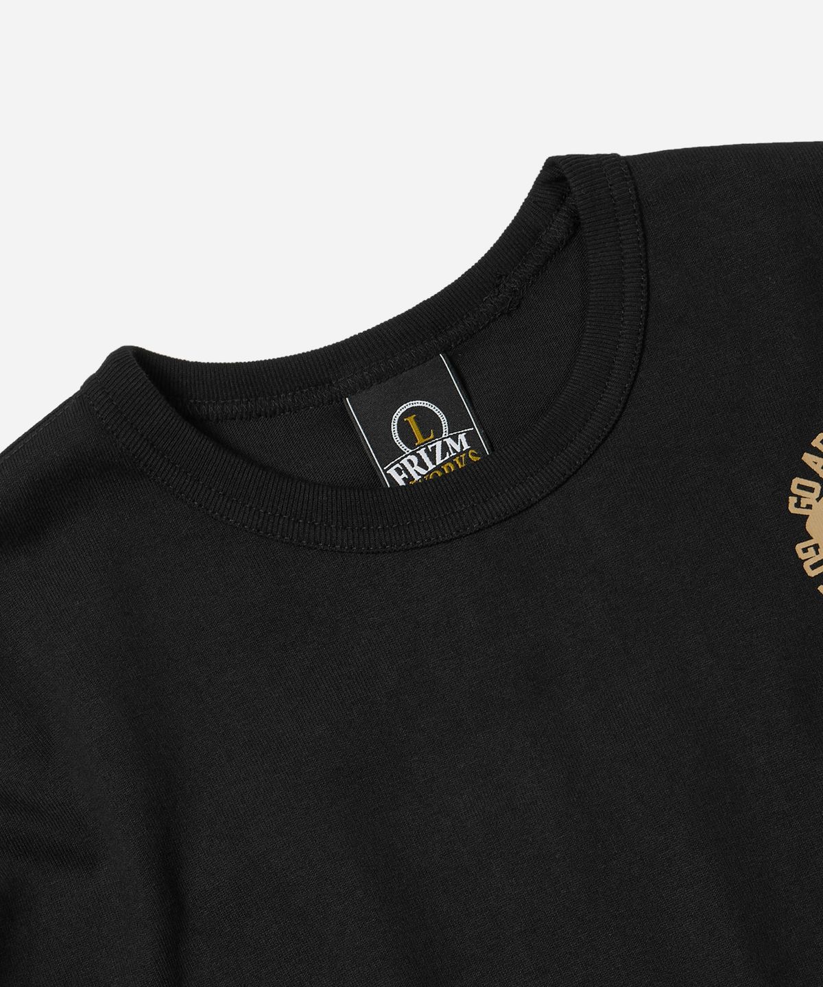 프리즘웍스(FRIZMWORKS) ARMY-NAVY GAME L/S TEE _ BLACK