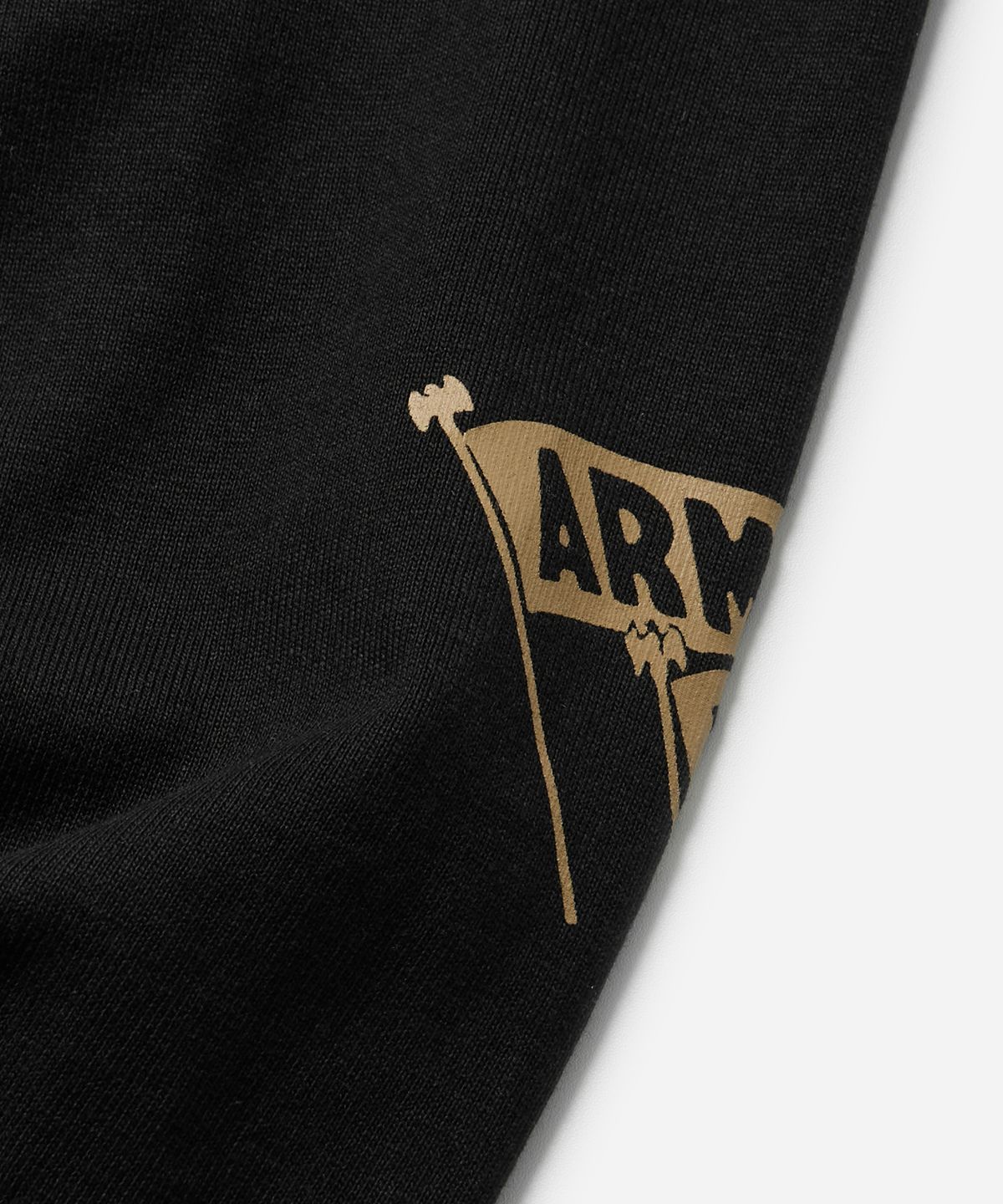 프리즘웍스(FRIZMWORKS) ARMY-NAVY GAME L/S TEE _ BLACK