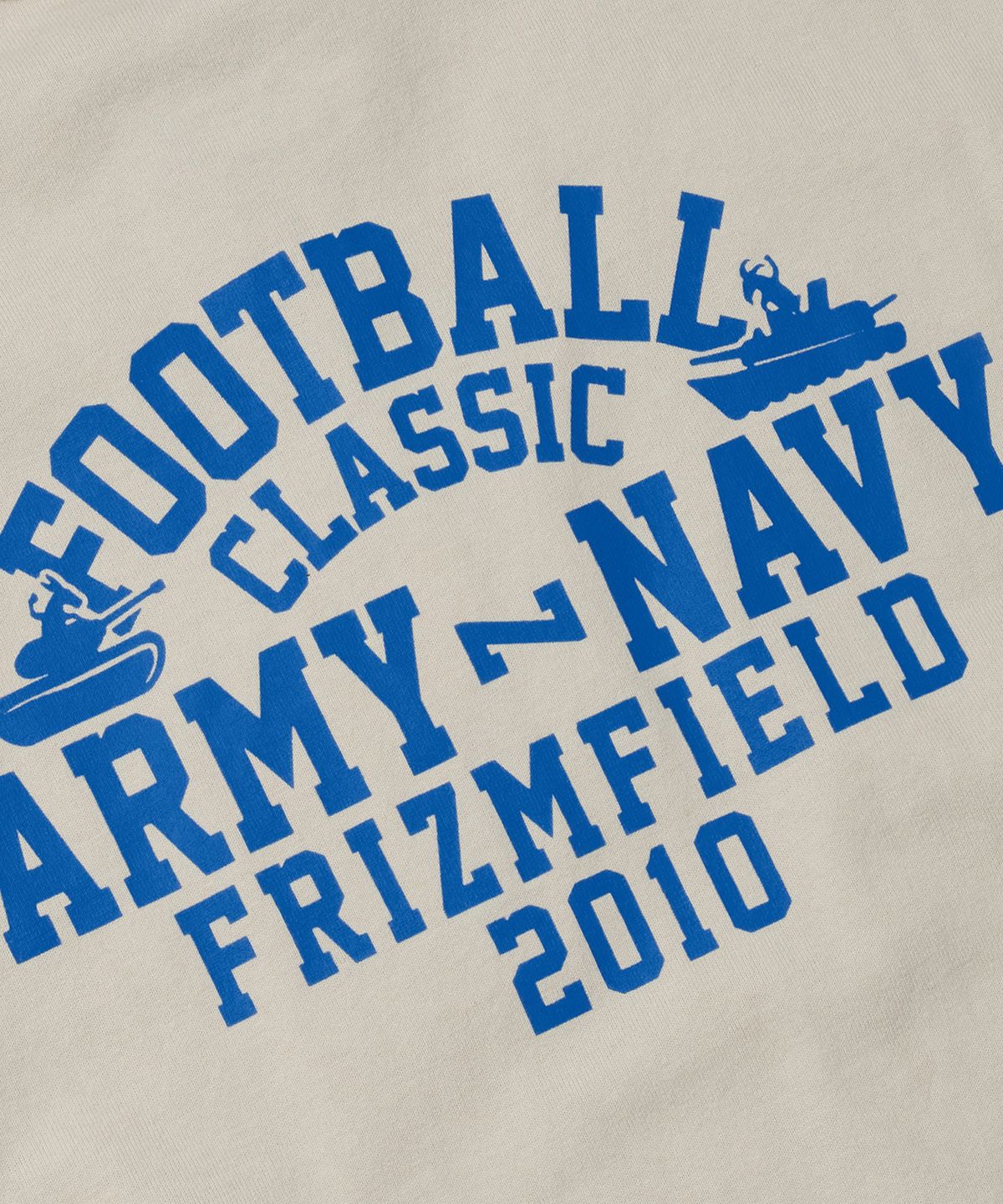 프리즘웍스(FRIZMWORKS) ARMY-NAVY GAME L/S TEE _ LINEN