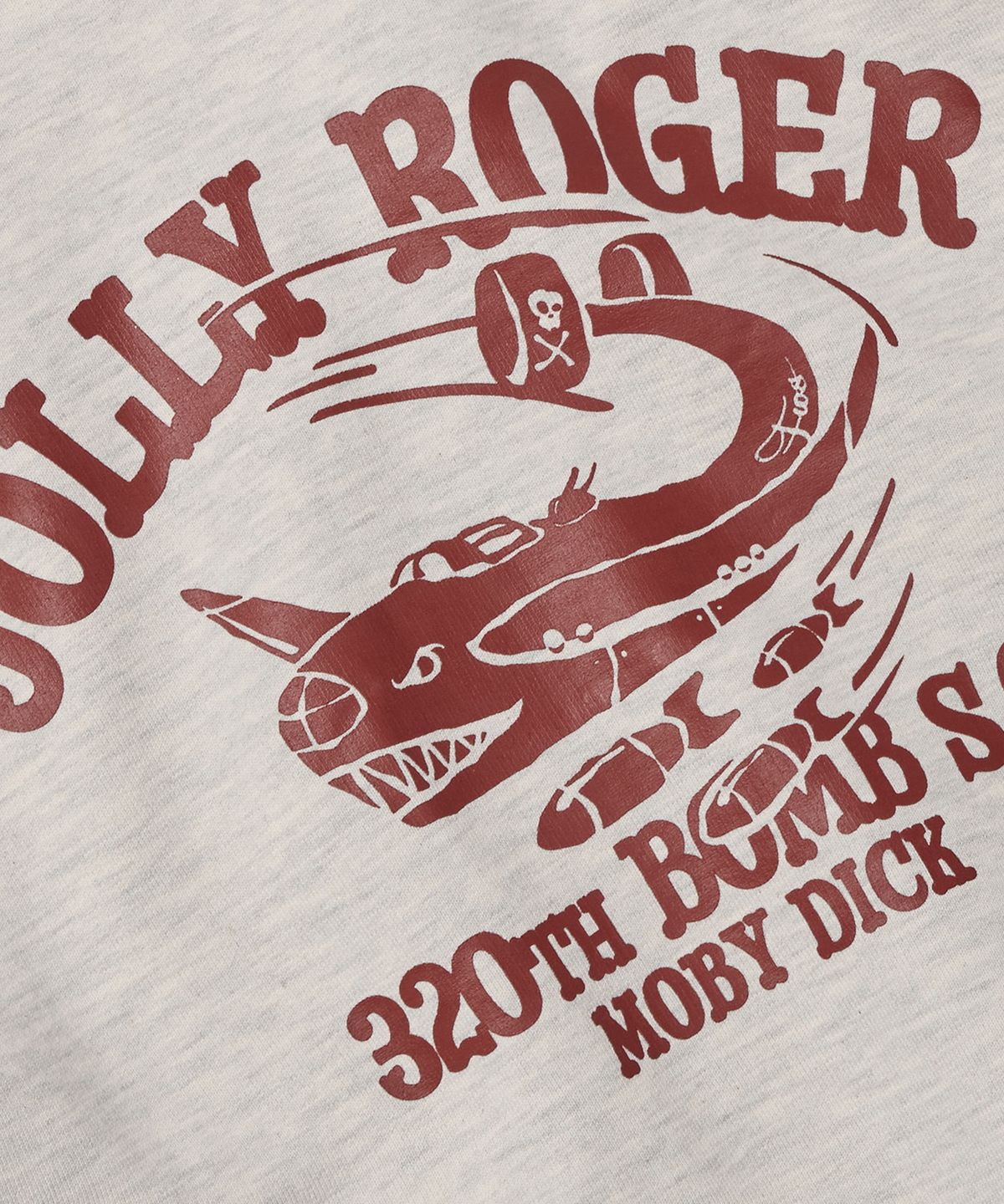 프리즘웍스(FRIZMWORKS) JOLLY ROGER MOBYDICK SWEATSHIRT _ OATMEAL