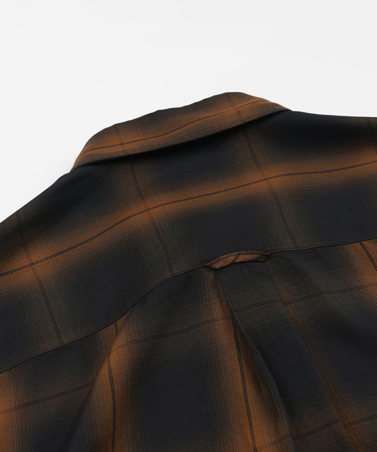 프리즘웍스(FRIZMWORKS) LYOCELL CHECK RELAXED SHIRT _ BLACK