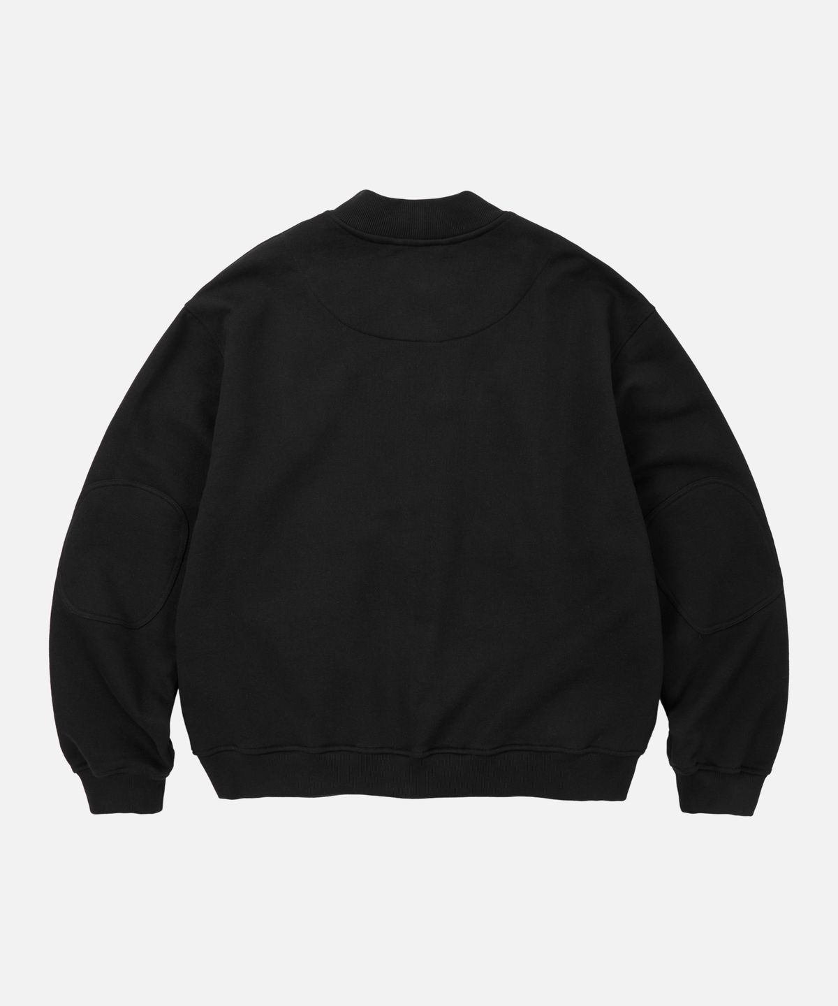 프리즘웍스(FRIZMWORKS) SWEAT VARSITY JACKET _ BLACK