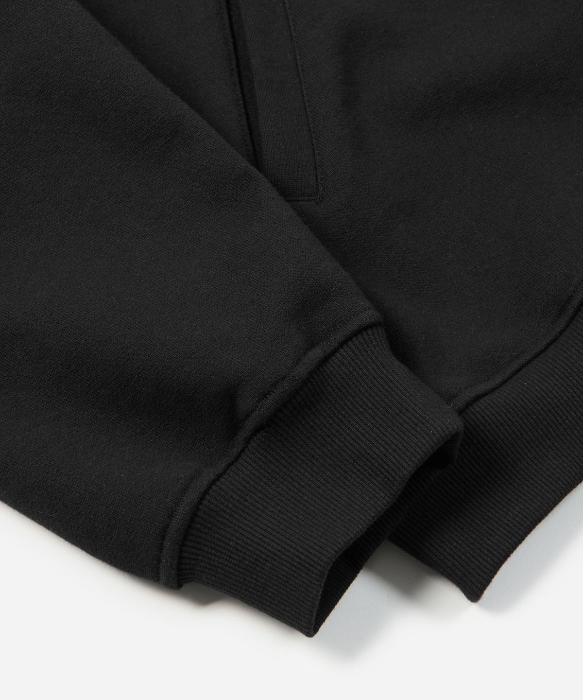 프리즘웍스(FRIZMWORKS) SWEAT VARSITY JACKET _ BLACK