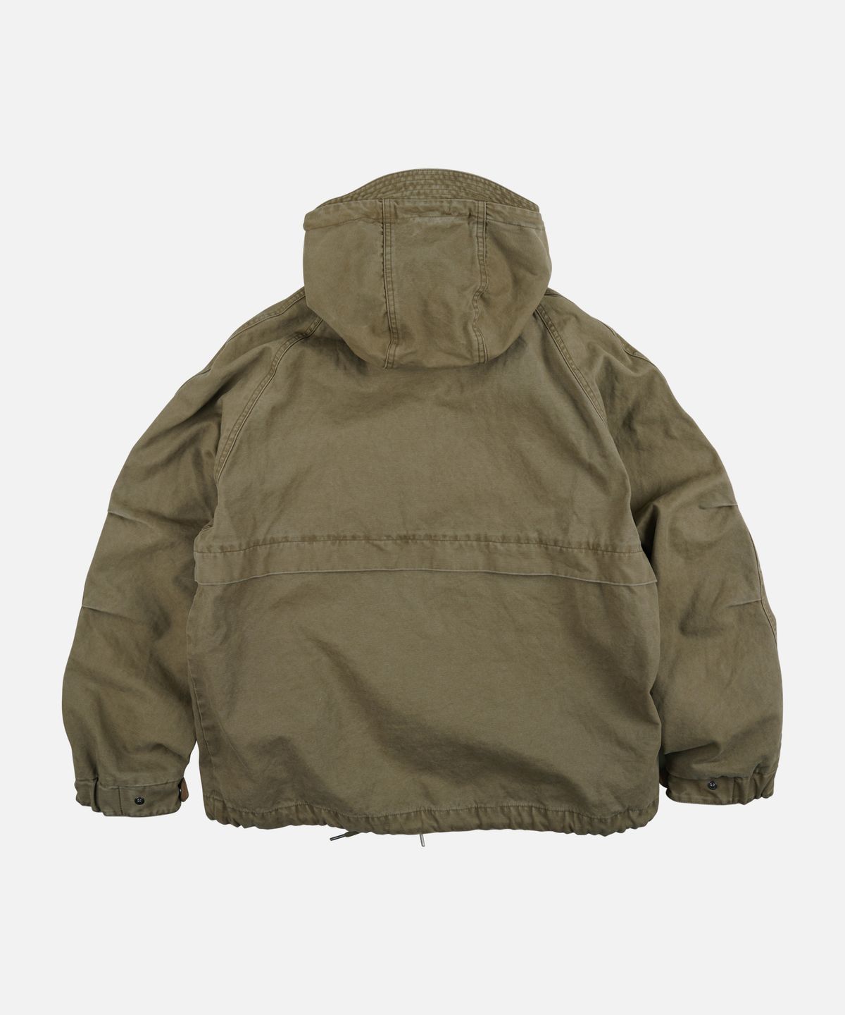 프리즘웍스(FRIZMWORKS) JUNGLE CLOTH DECK HOODED PARKA _ BEIGE