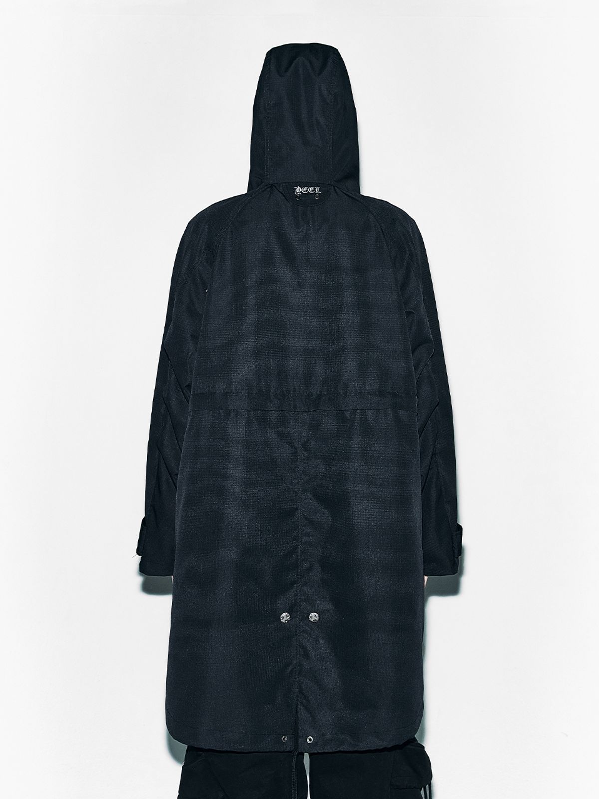 와이이이엘(YEEL) CANTON HOODIE FIELD JACKET BLACK
