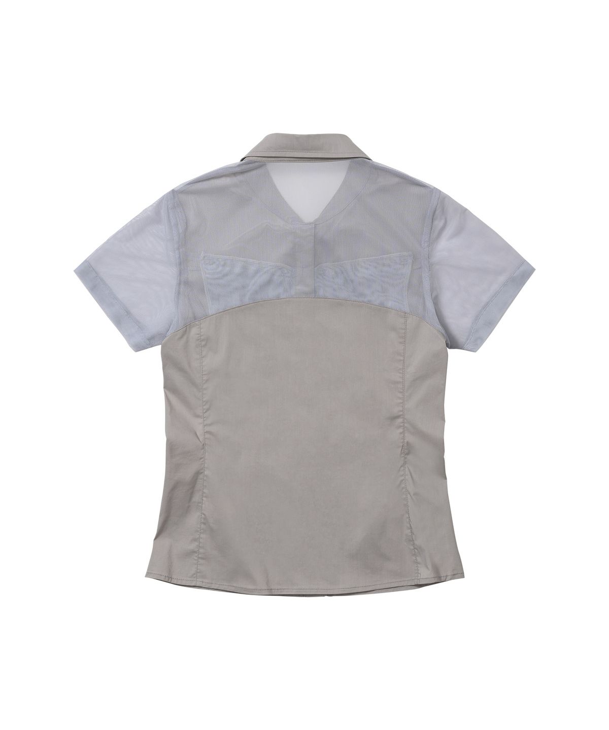 웰빙익스프레스(WELLBEING EXPRESS) Mesh Hiking Shirts Grey