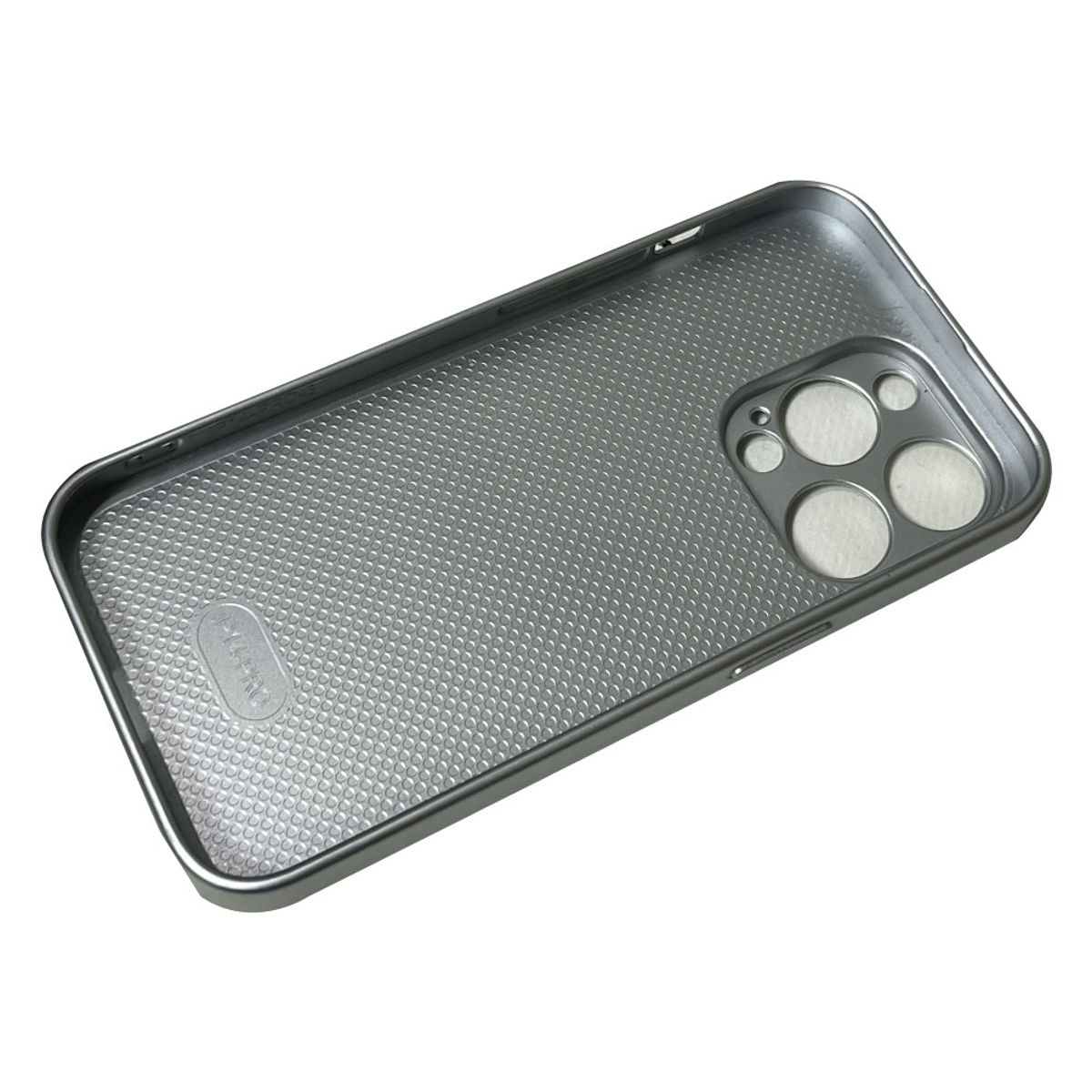 블레임 스튜디오(BLAMESTUDIO) metallic silver fluffy case