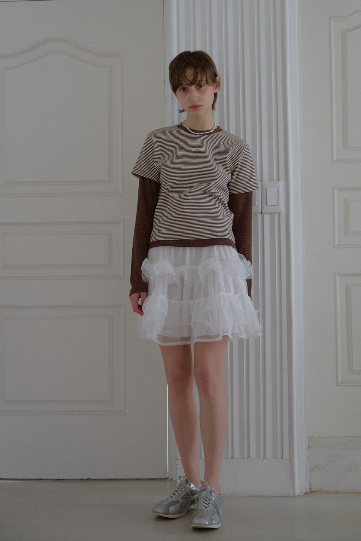 레터리(LETERIE) FLUFFY CANCAN LACE SKIRT_2COLOR