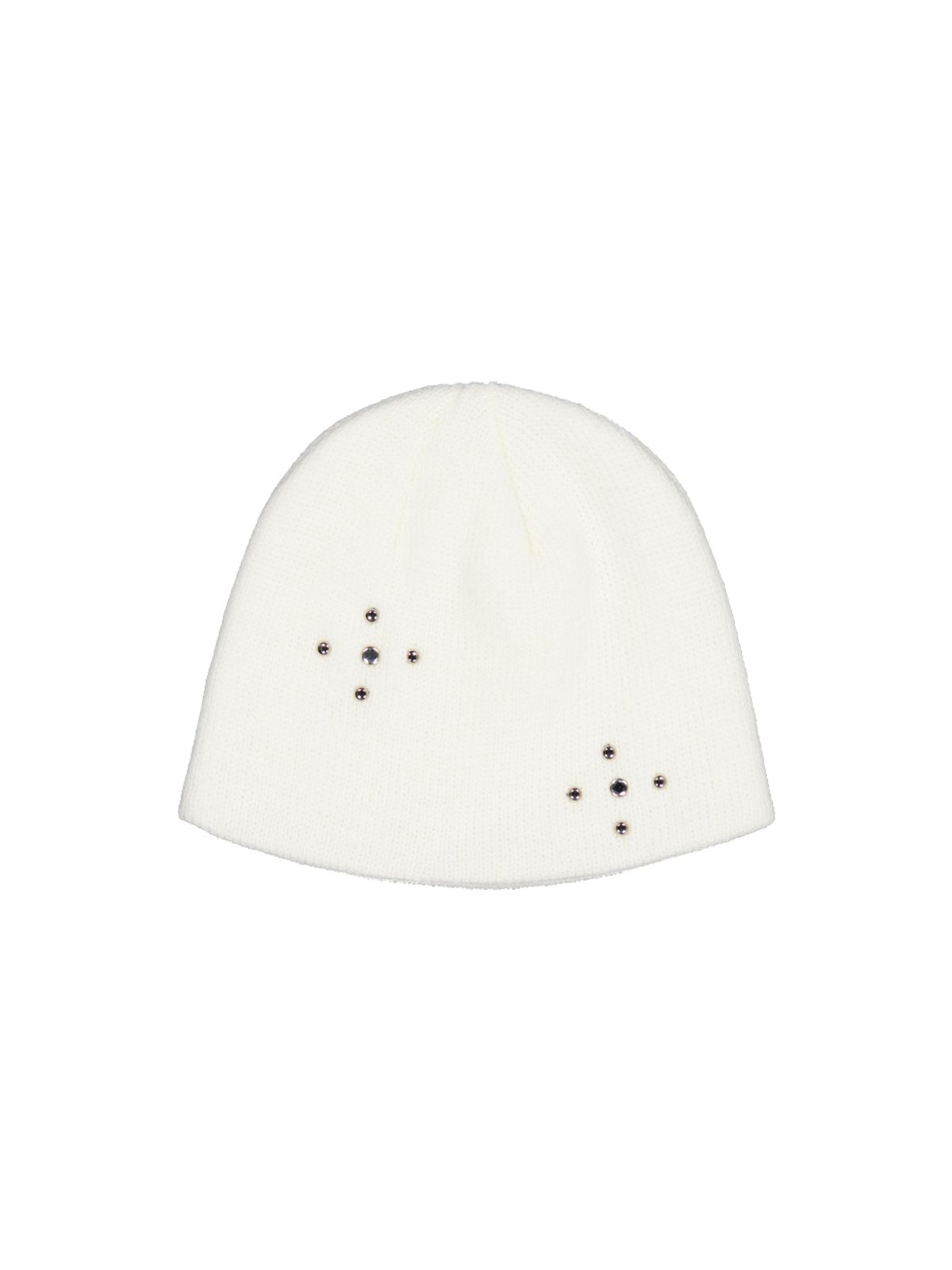 셋업이엑스이(SETUP-EXE) STUDDED BEANIE / IVORY