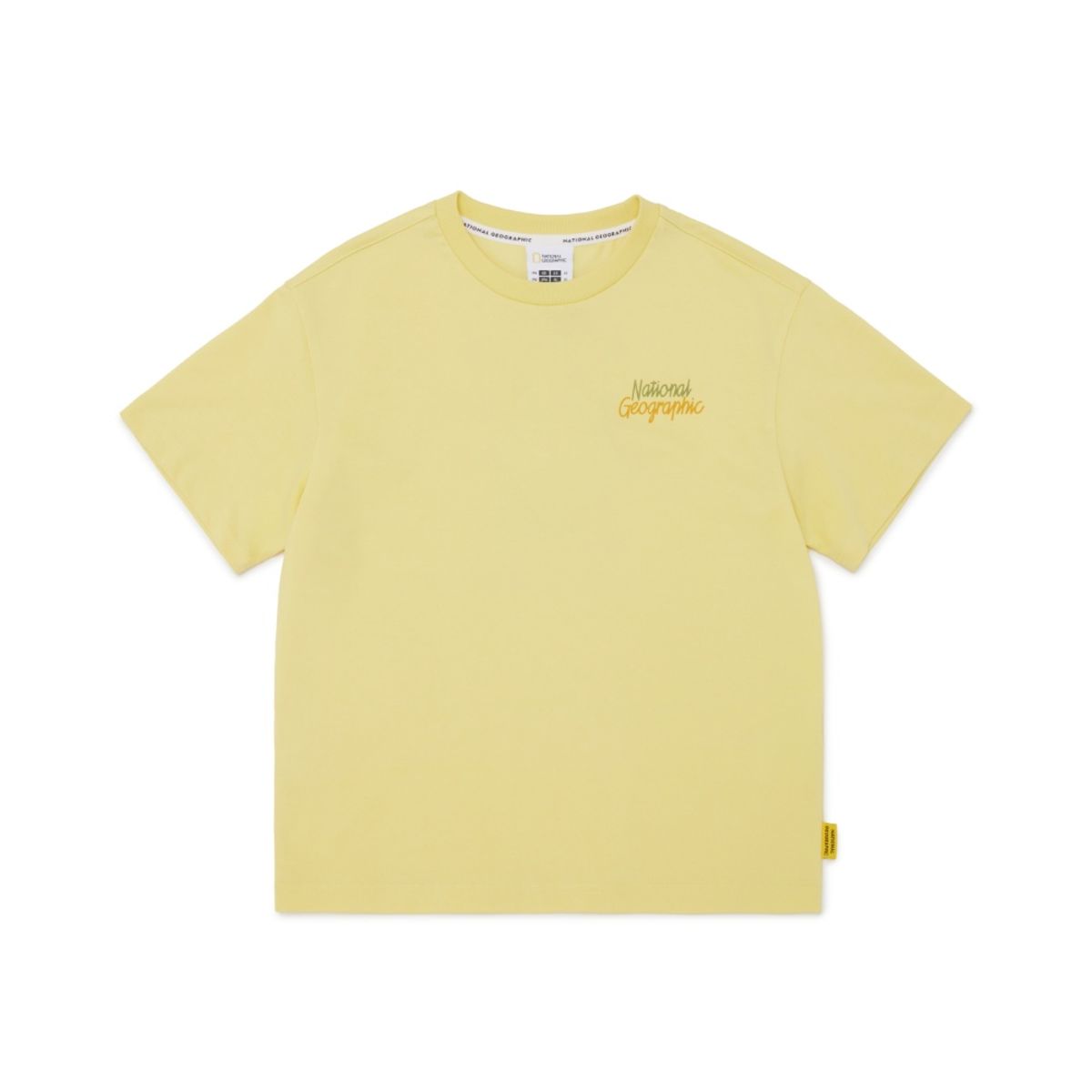 내셔널지오그래픽 키즈(NATIONAL GEOGRAPHIC KIDS) K252UTS931 미니미 트래블 반팔 YELLOW