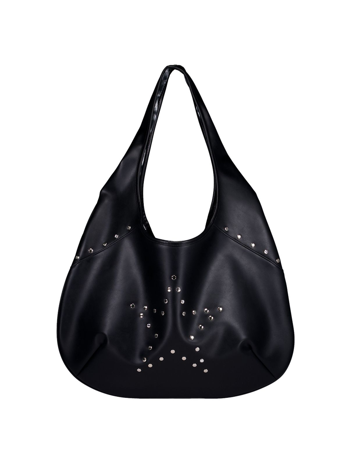 셋업이엑스이(SETUP-EXE) STAR HOBO BAG / BLACK