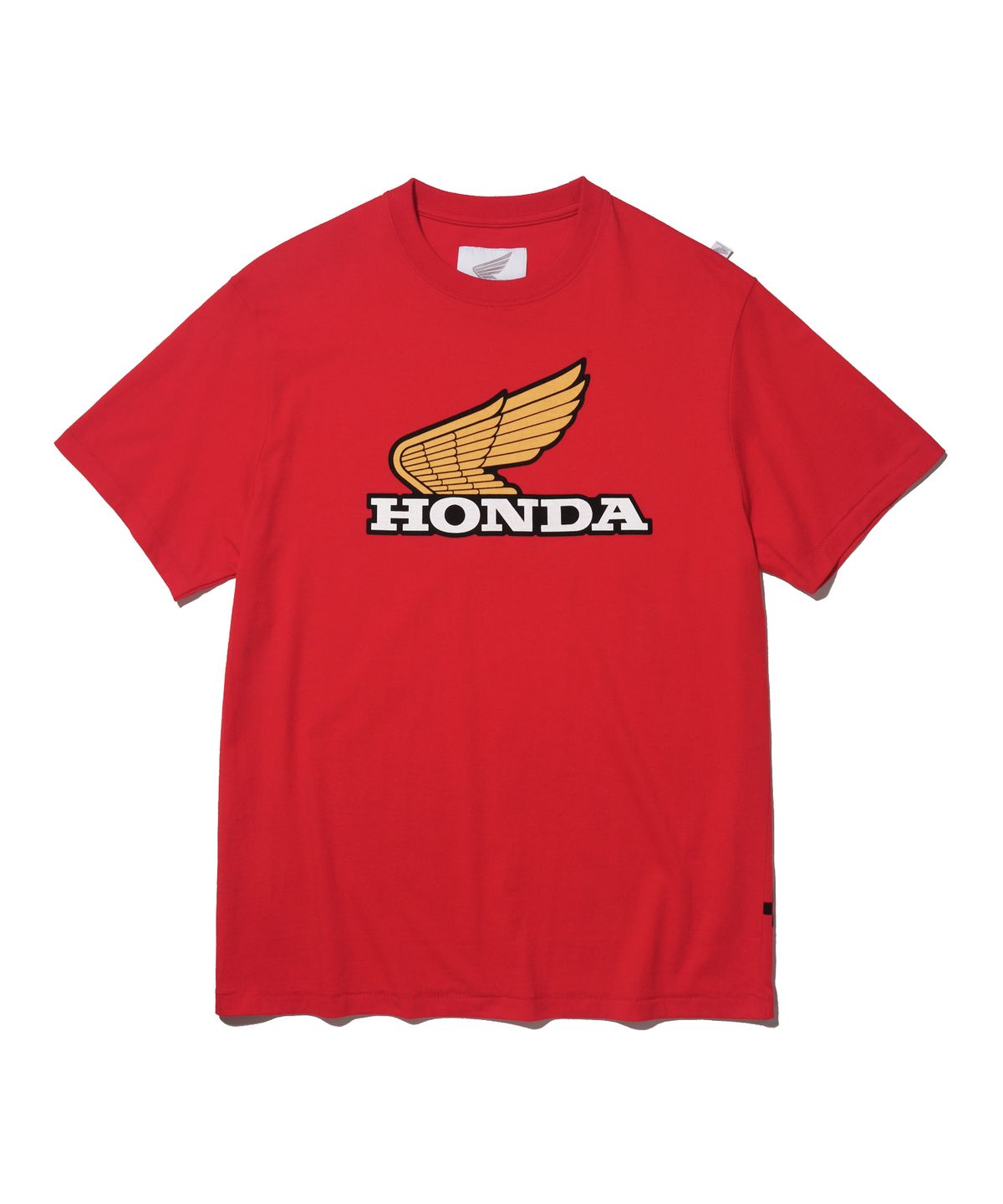핍스 모터사이클(PHYPS MOTORCYCLE) [Archive line] Wing Logo Short Sleeve_Red
