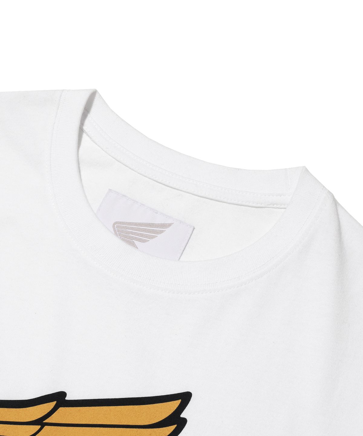 핍스 모터사이클(PHYPS MOTORCYCLE) [Archive line] Wing Logo Short Sleeve_White