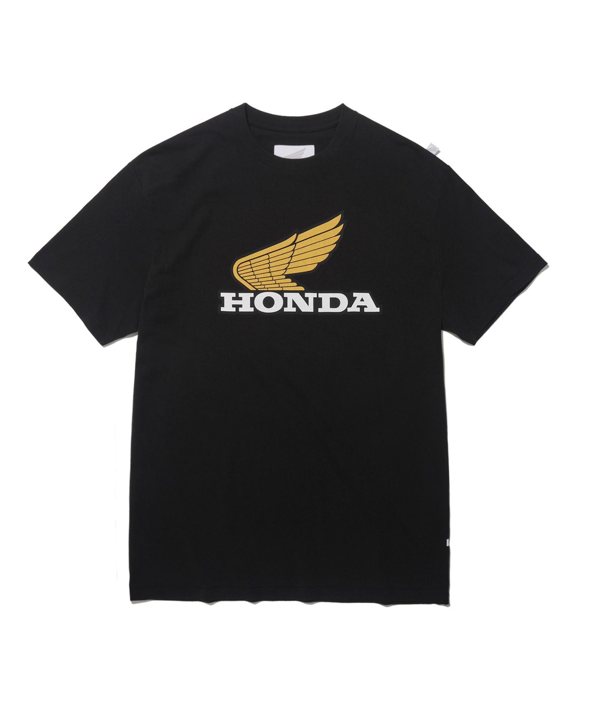 핍스 모터사이클(PHYPS MOTORCYCLE) [Archive line] Wing Logo Short Sleeve_Black