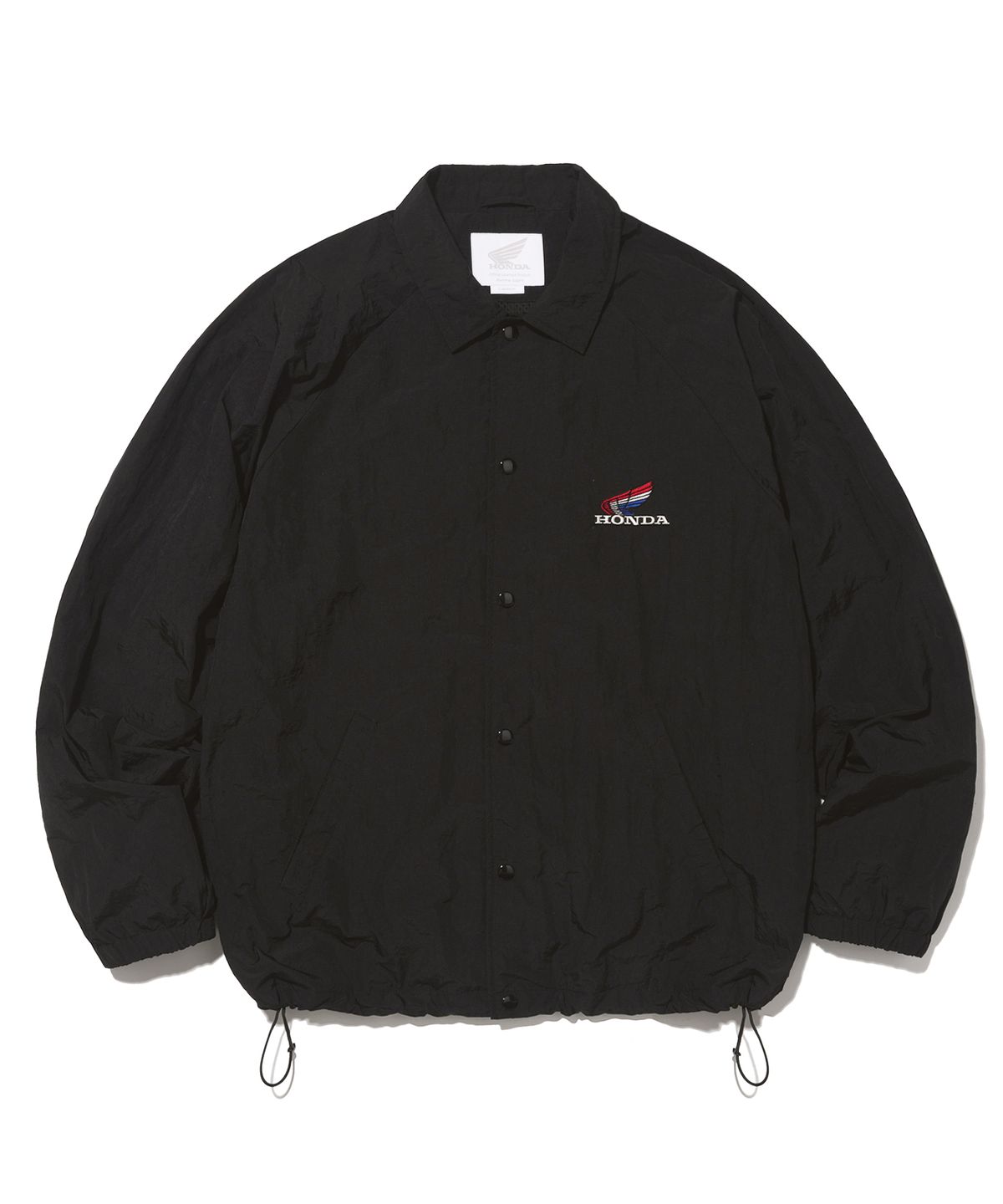 핍스 모터사이클(PHYPS MOTORCYCLE) [Archive line] Wing Logo Coach Jacket_Black