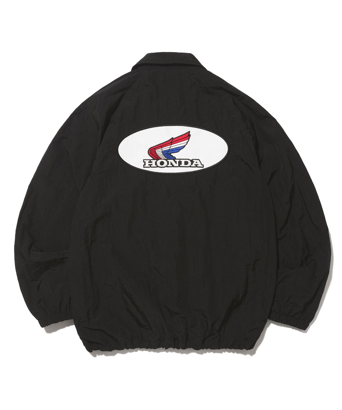 핍스 모터사이클(PHYPS MOTORCYCLE) [Archive line] Wing Logo Coach Jacket_Black