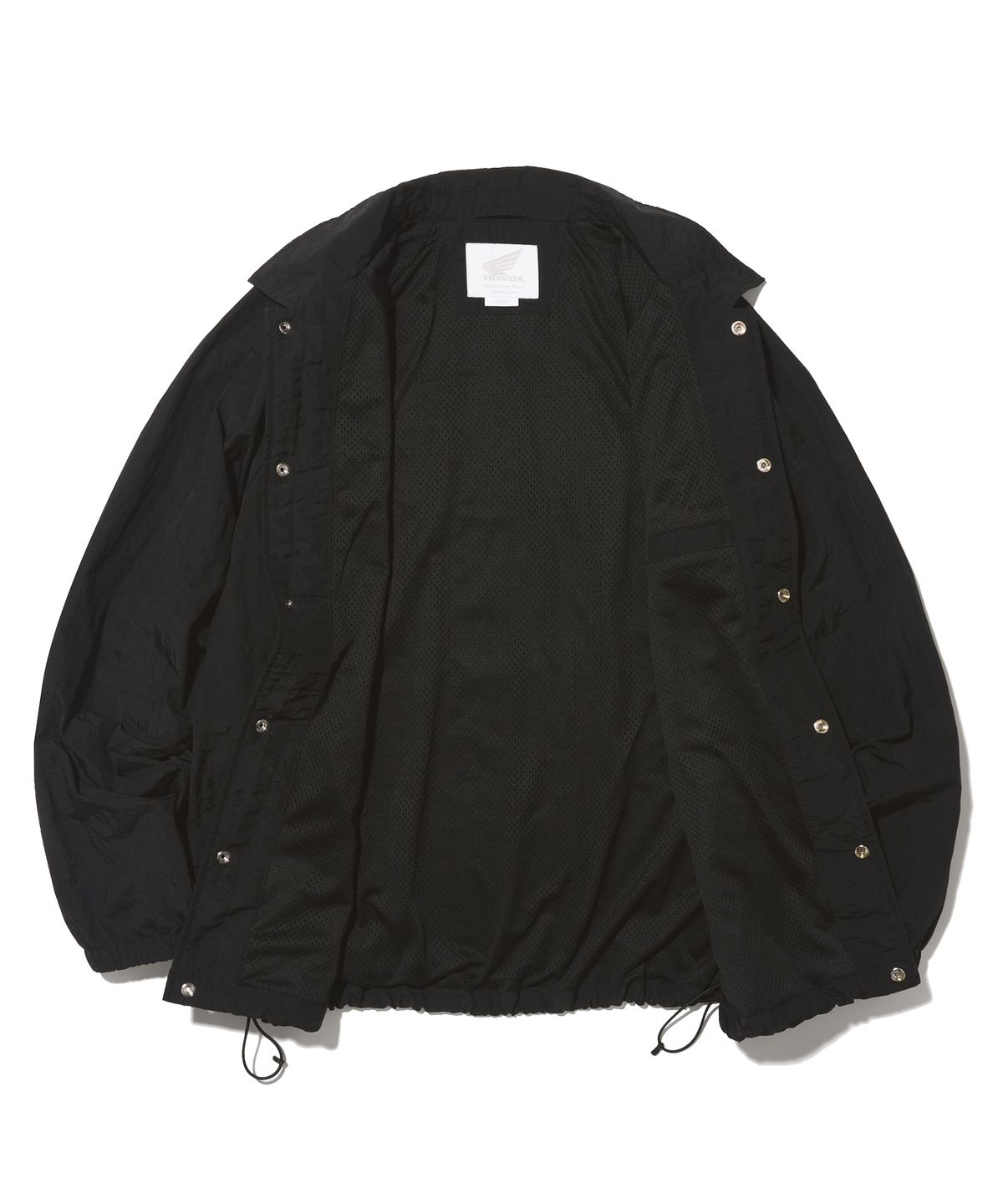 핍스 모터사이클(PHYPS MOTORCYCLE) [Archive line] Wing Logo Coach Jacket_Black