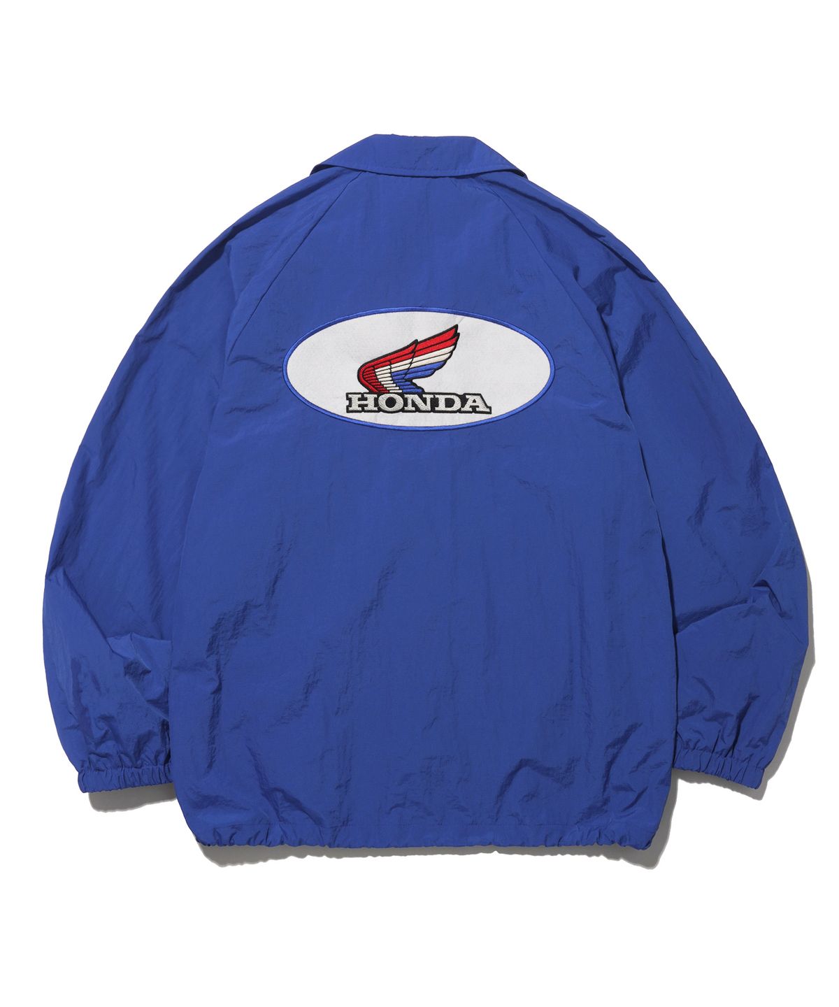 핍스 모터사이클(PHYPS MOTORCYCLE) [Archive line] Wing Logo Coach Jacket_Blue